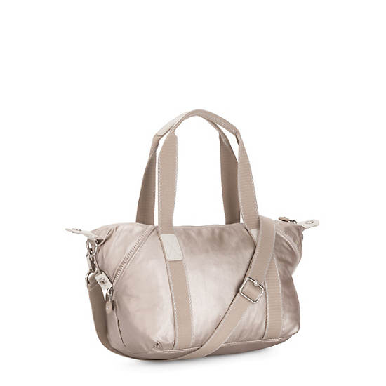 Kipling Art Mini Metallic Skuldertasker Beige | DK 1382ZU